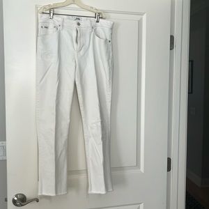 Polo Ralph Lauren off white straight leg jeans